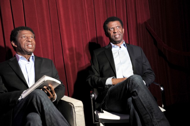 Dany Laferrière en cire et en os au Musée Grévin