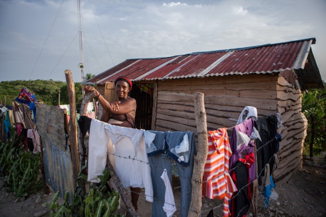 La vie dans un batey dominicain en 2015