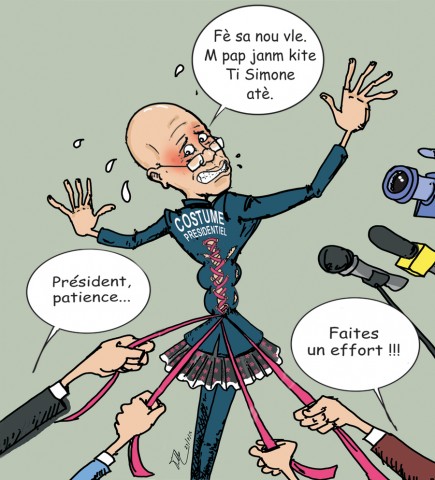 Michel Martelly a encore frappé fort…