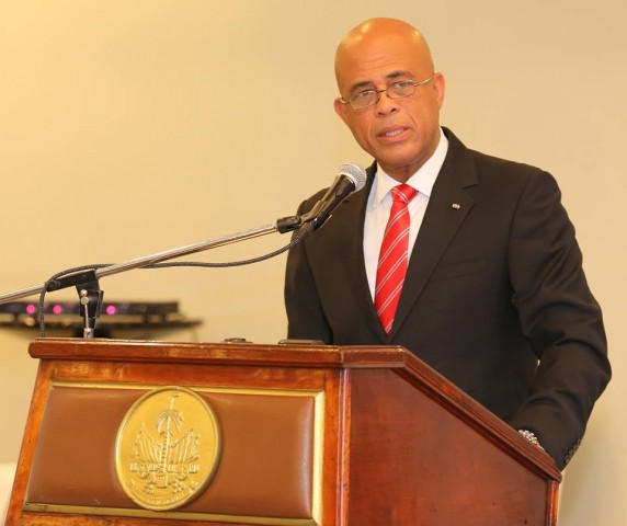 La dernière adresse à la nation du président Michel Martelly devant l’Assemblée nationale 