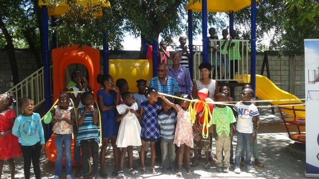 Un miniparc d’attraction pour les enfants de Lamardelle