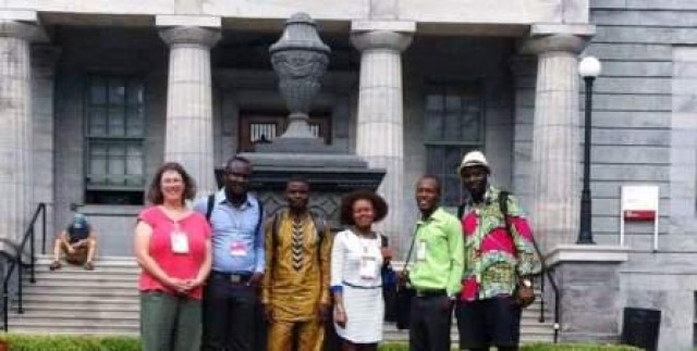 Des étudiants haïtiens défendent un projet de vulgarisation et de valorisation des savoirs locaux au Forum social mondial 2016 à Montréal