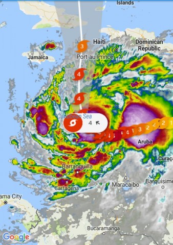 Haïti en état d’alerte rouge à l’approche de l’ouragan Matthew