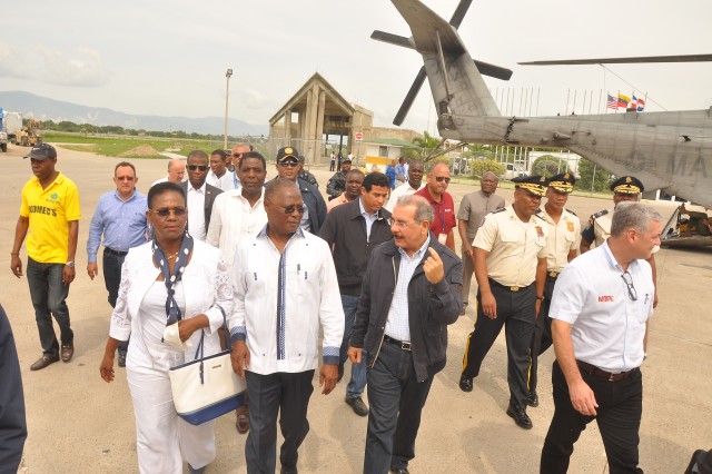  Visite éclair du président Danilo Medina en Haïti 