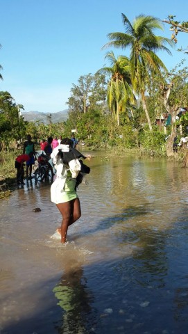 Ouragan Matthew : Les habitants des Baradères aux abois