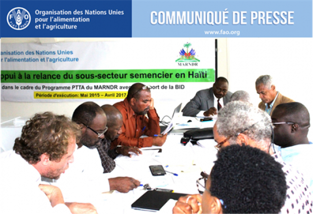 Présentation du cadre législatif et règlementaire accompagnant la politique semencière d’Haïti
