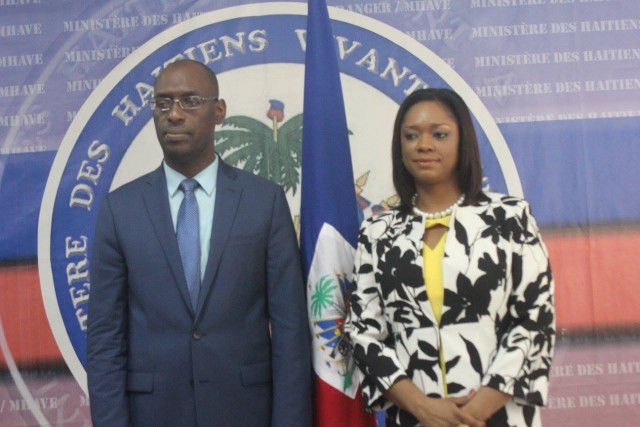 Stéphanie Auguste intronisée à la tête du ministère de la diaspora