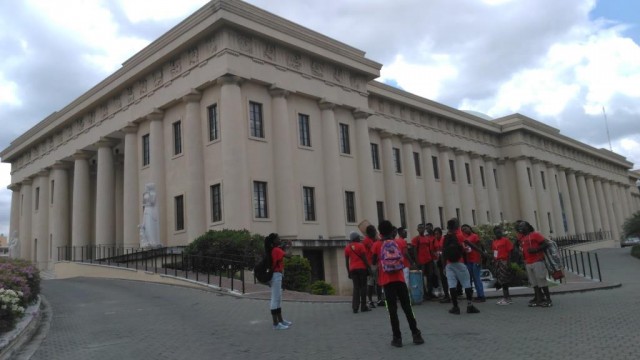 HaïtiDansco au palais des Beaux-arts de la République dominicaine