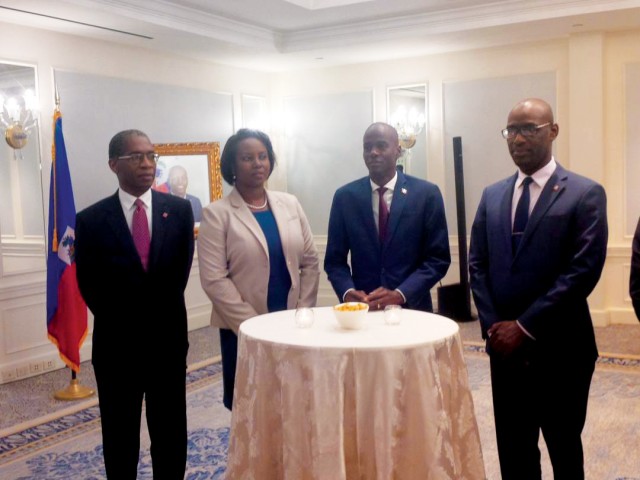 Le président Jovenel Moïse est à New York