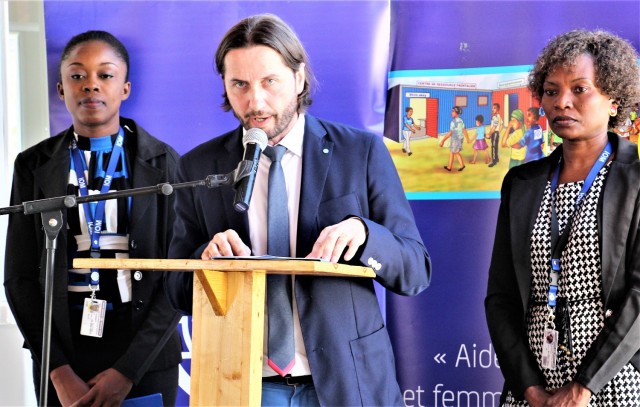  OIM  inaugure un nouveau centre-ressources frontalier à Belladère