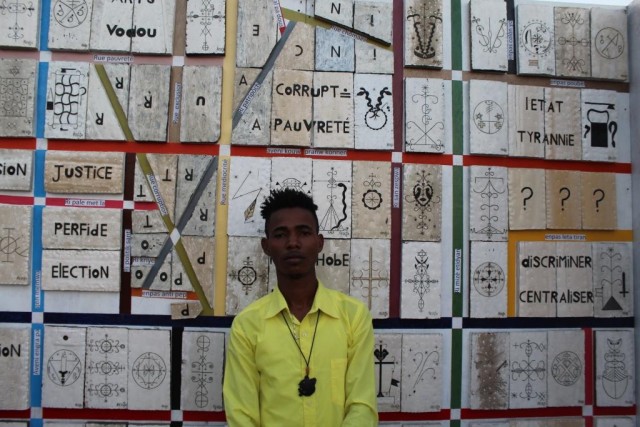 Exhibition d’une cartographie de Port-au-Prince au Ghetto Biennale