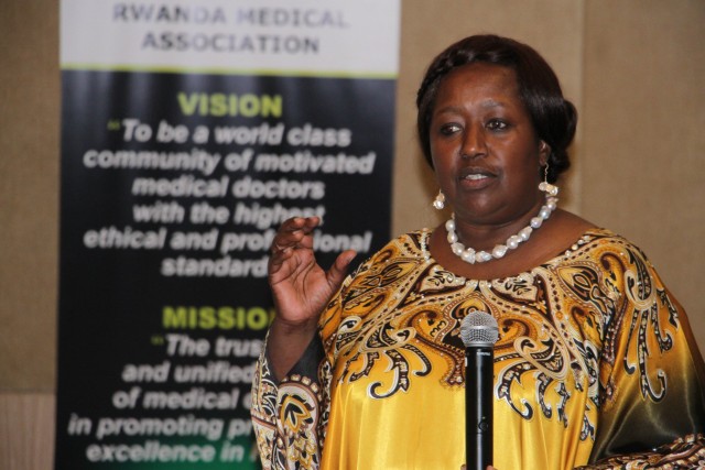  Le Dr Agnès Binagwaho conte aux Haïtiens l’expérience rwandaise en matière de santé