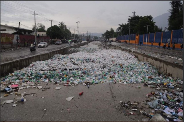 Haïti a le taux de collecte de déchets solides le plus bas du continent américain