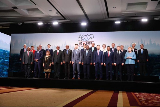La grande découverte de Jovenel Moïse au Sommet du G7