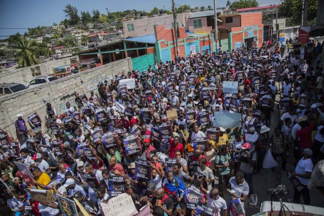 Une marche pacifique à Port-au-Prince pour réclamer toute la lumière sur la gestion de PetroCaribe 