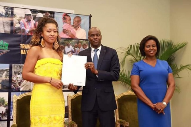 Naomi Osaka nommée ambassadrice de bonne volonté pour la promotion du sport haïtien