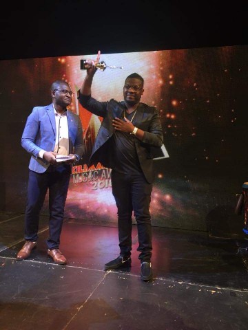 Richy Jay, prix de la meilleure voix masculine au Kilimandjaro 2018