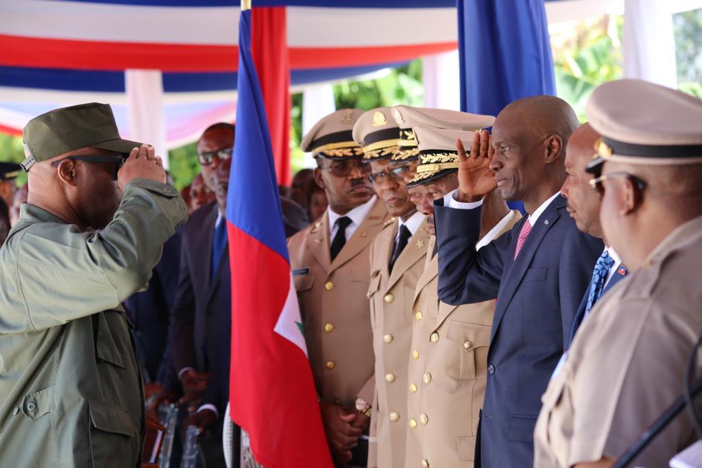 Jovenel Moïse à la tête d’une armée forte de plus de 400 membres…