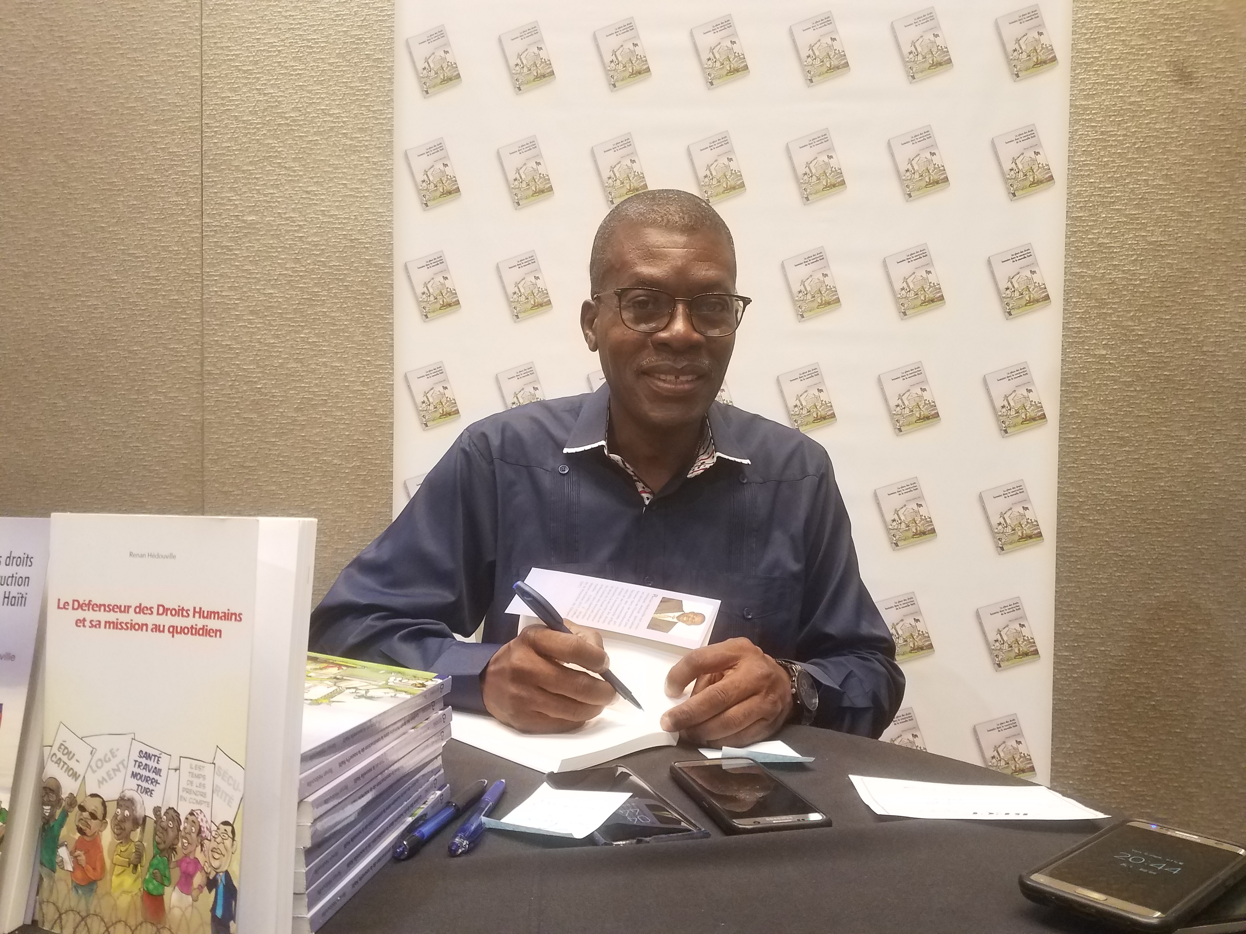 Renan Hédouville signe «La place des droits humains dans la construction de la nouvelle Haïti »