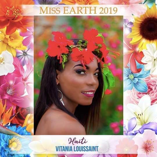 Votez pour Vitania Louissaint, la Miss Earth Haiti 2019 !