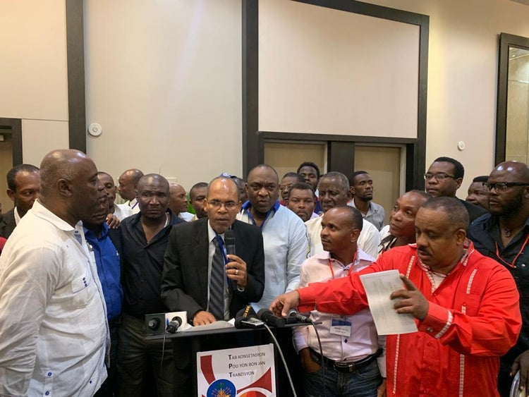 Jovenel Moïse rencontre ce lundi des représentants de l’Accord de Marriott et de l'Accord de Kinam