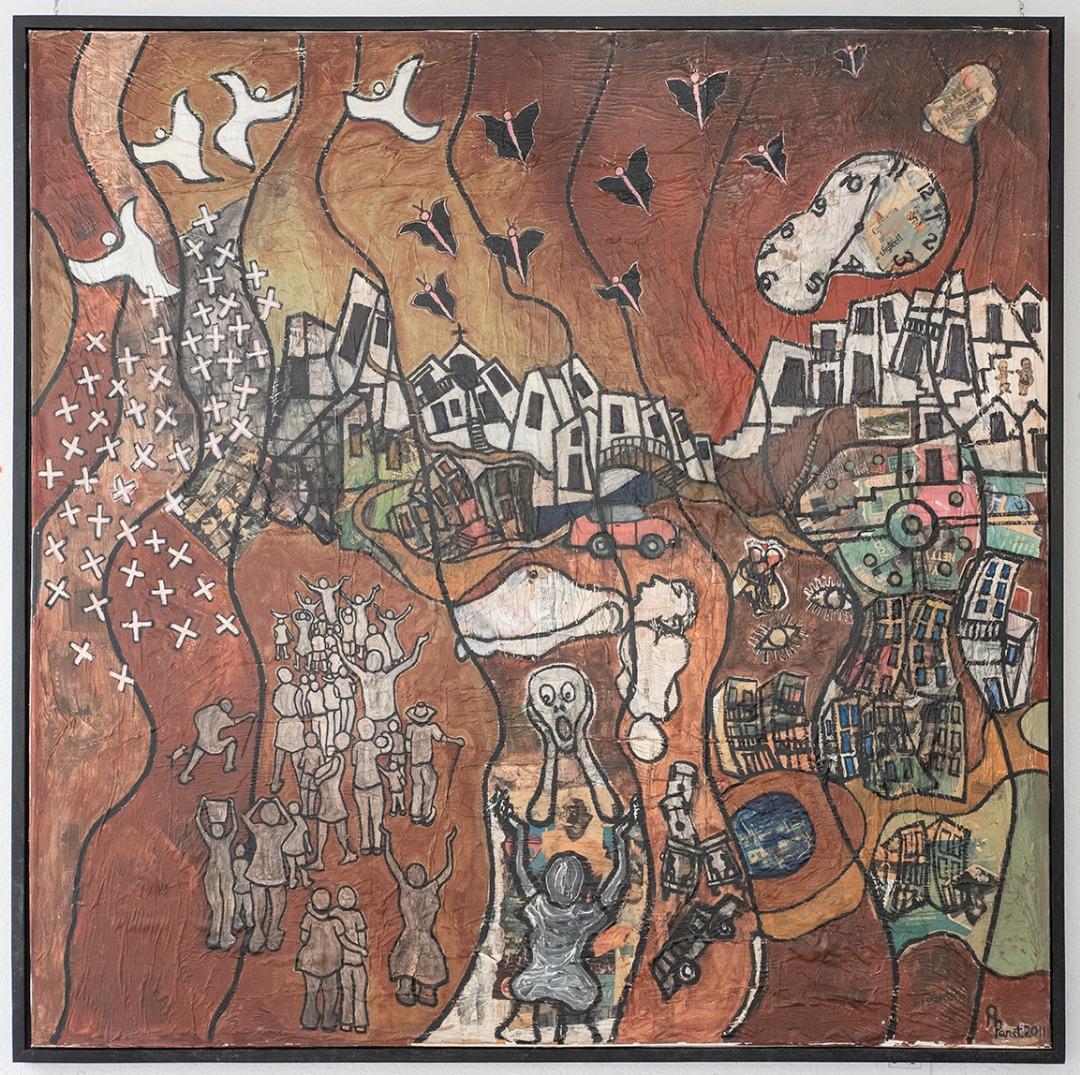 12 janvier 2010, une ville dans la tourmente à travers la peinture de Robert Paret