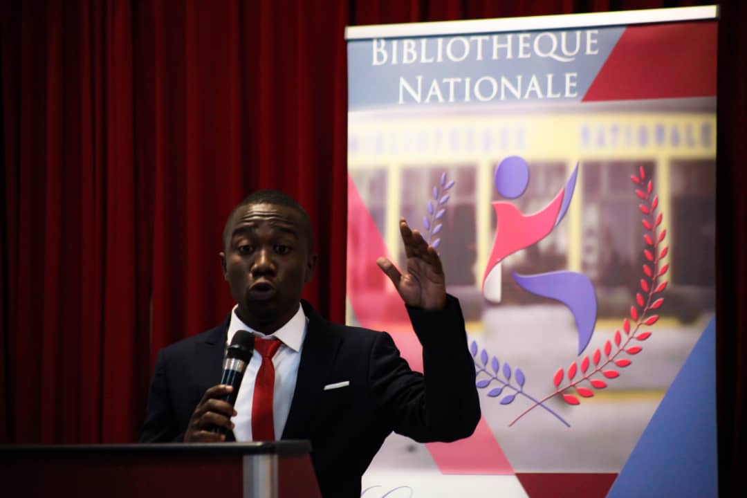 Inrico Dangelo Néard, installé directeur général de la Bibliothèque nationale d’Haïti