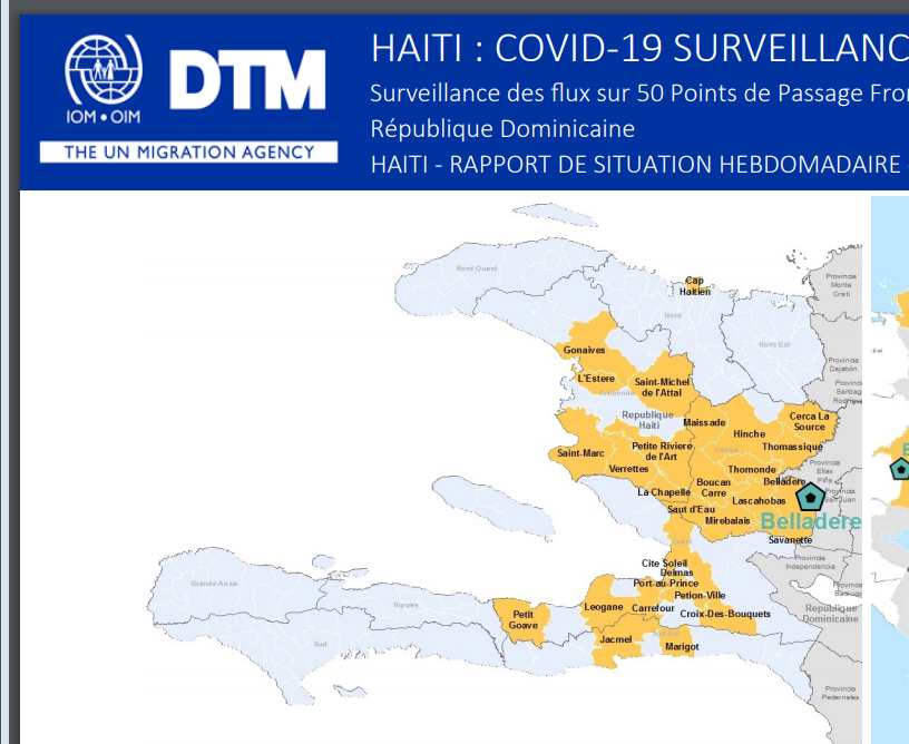 Covid-19 : les Haïtiens en provenance de la République dominicaine continuent d’affluer à Belladère  