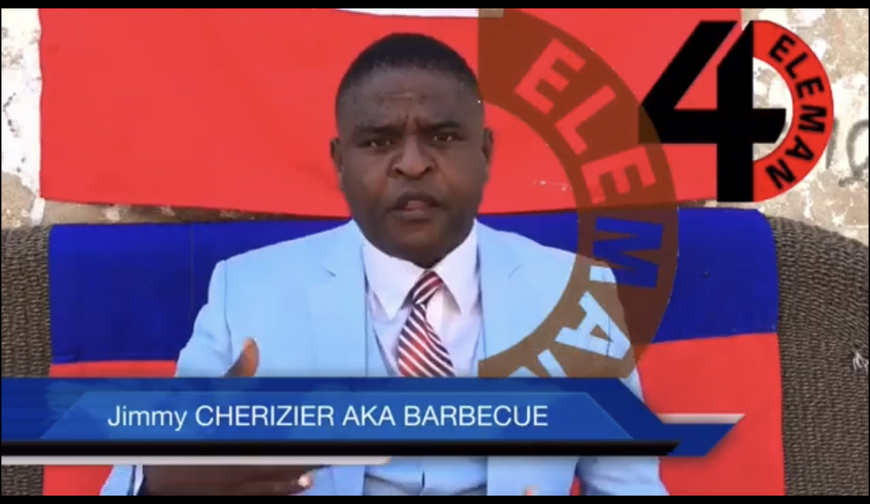 Le ministre de la Justice ordonne son arrestation, Jimmy Chérisier alias Barbecue, lance le G9 et alliés