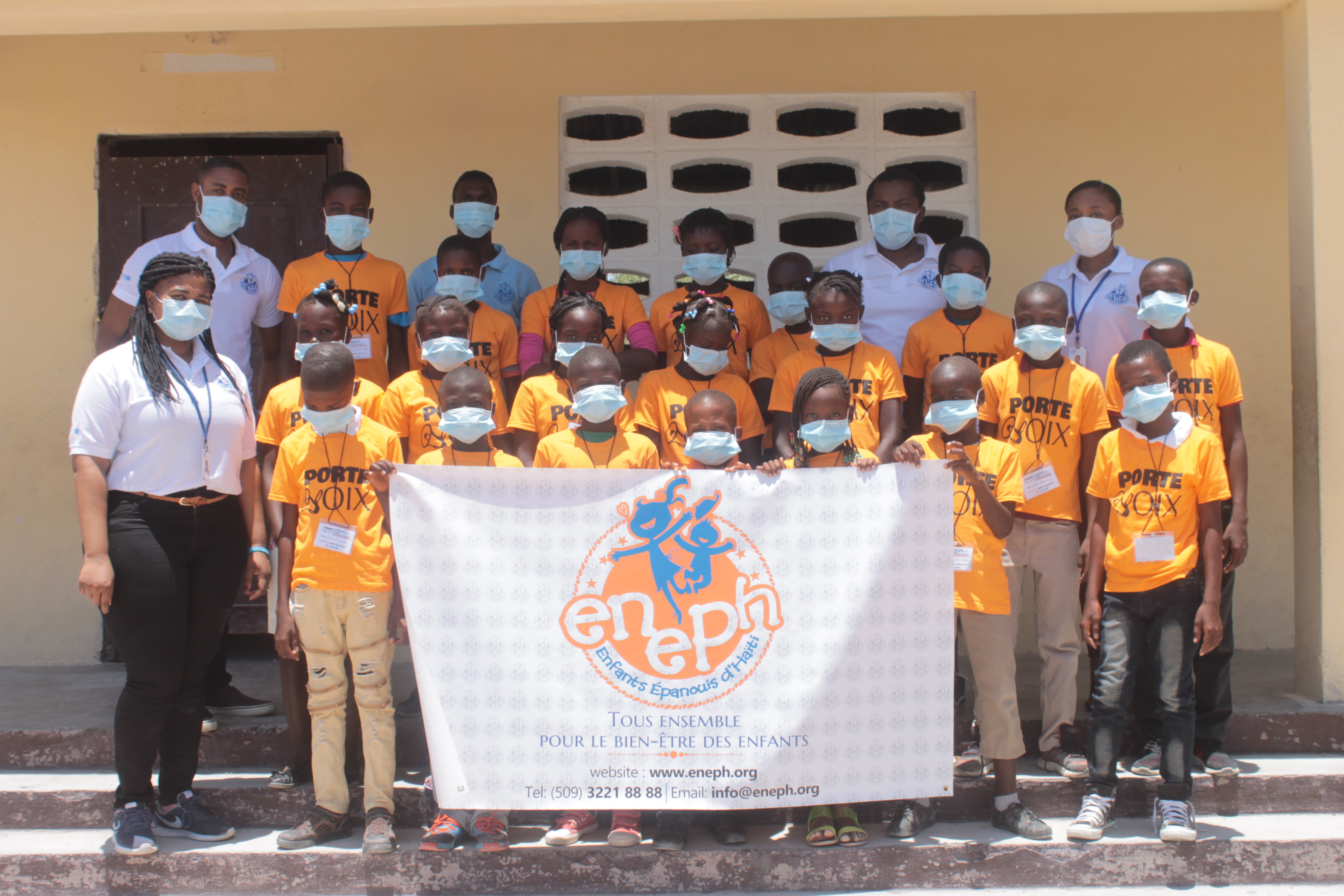 Covid-19 : Enfants Epanouis d’Haïti à fond dans la sensibilisation