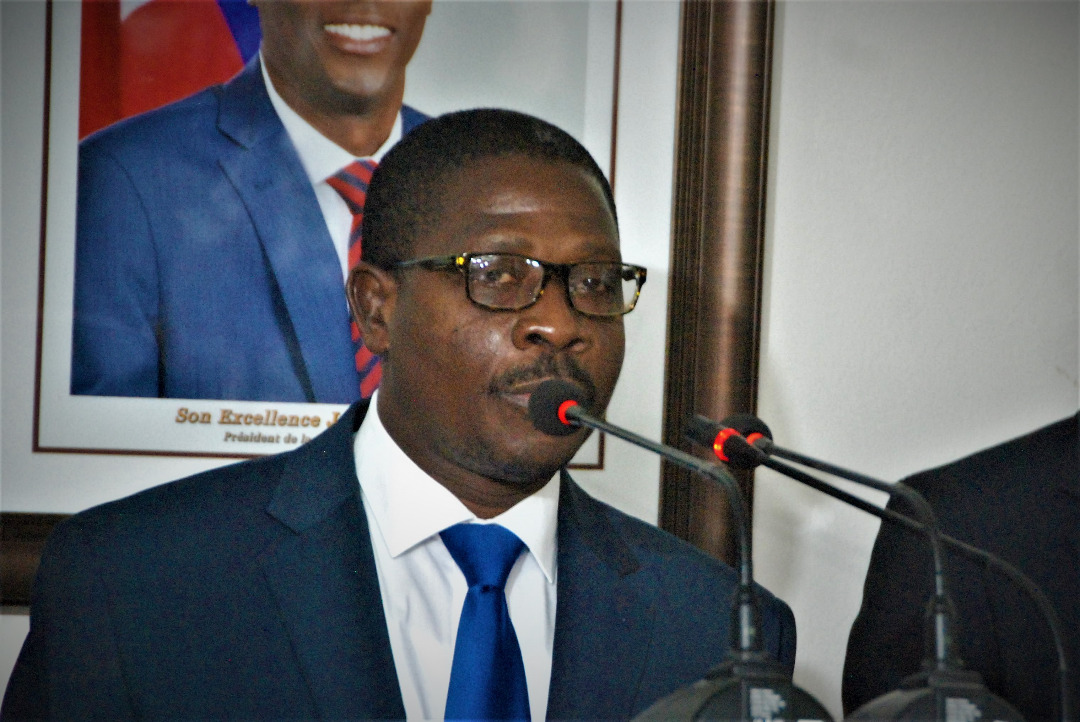 Rockfeller Vincent installé comme nouveau ministre de la Justice 