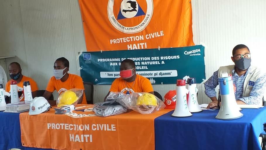 Avec l’appui de Concern Worldwide, la mairie de Cité Soleil prépare la saison cyclonique
