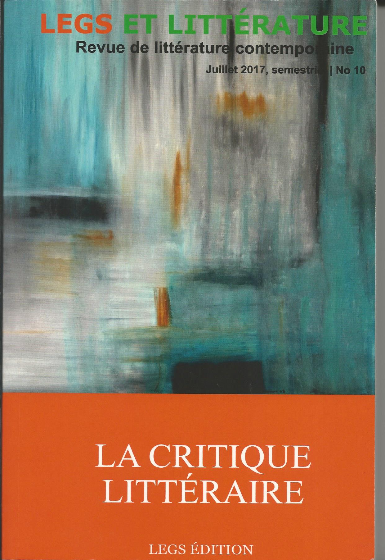 Quand Legs et Littérature braque ses projecteurs sur la critique littéraire