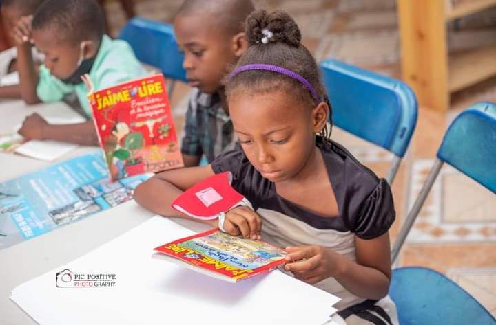 Les enfants d'ILFE ont rencontré Négresse Colas