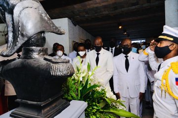 Jovenel Moïse lance un nouvel appel à l’unité à l'occasion de la commémoration de l’assassinat de Dessalines