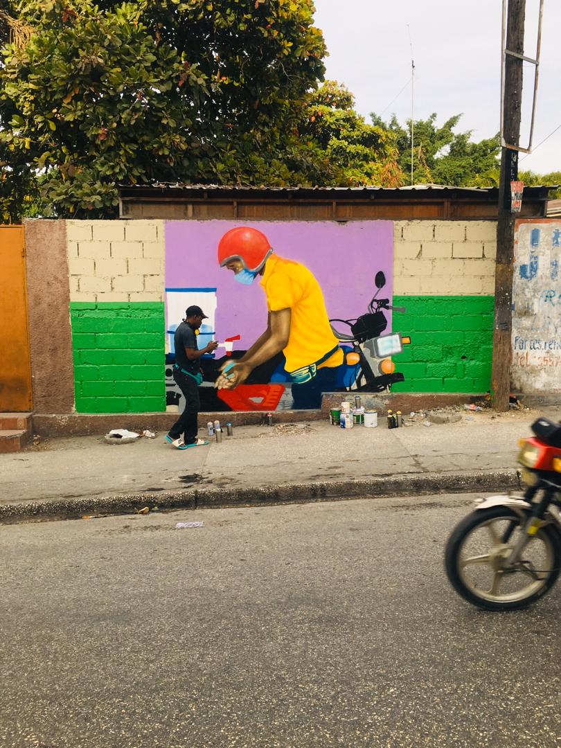 Tchooko, graffeur et artiste à plein temps