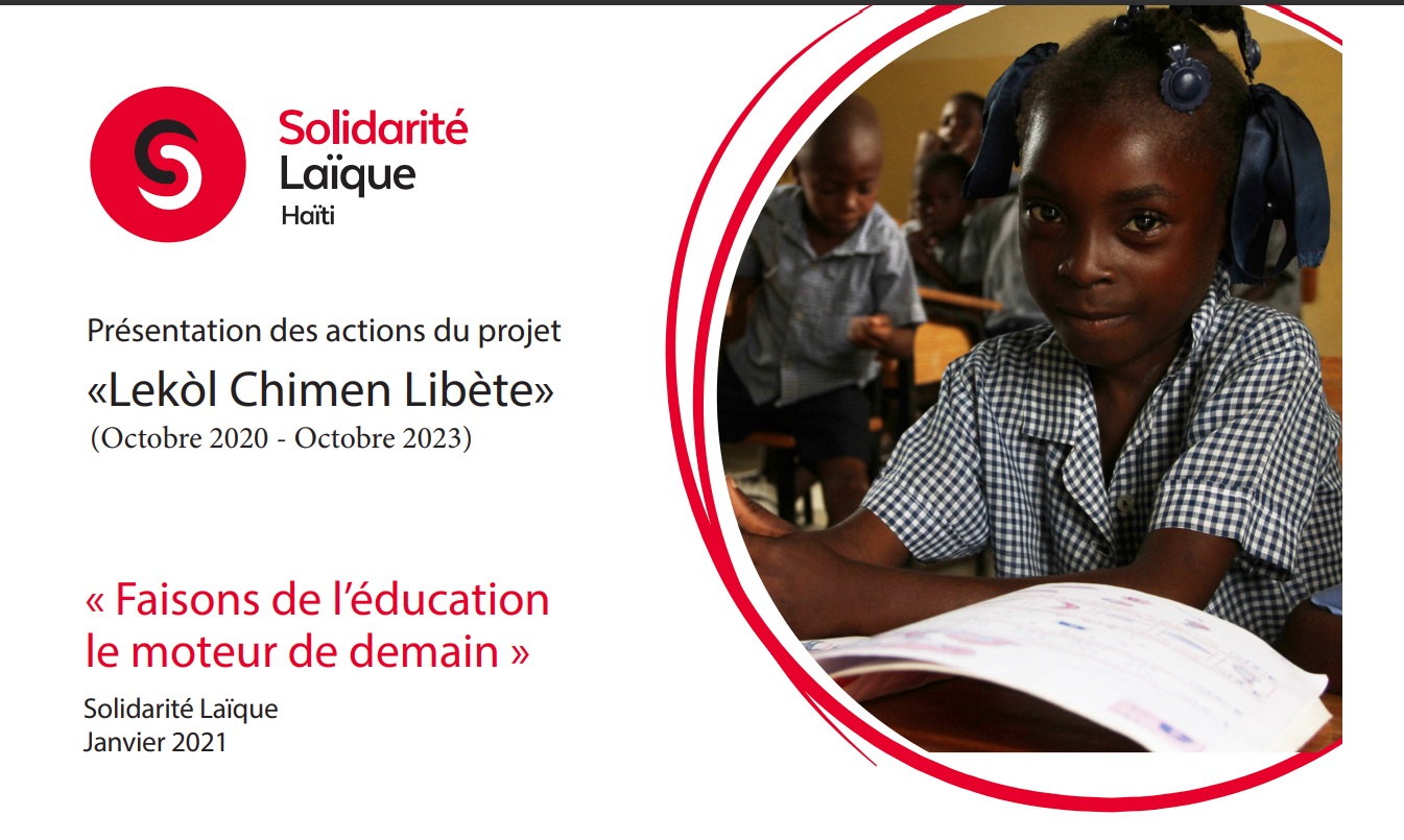 Le projet «Lekòl Chimen Libète» apporte de l’aide à 27 écoles des départements des Nippes et de la Grand’Anse