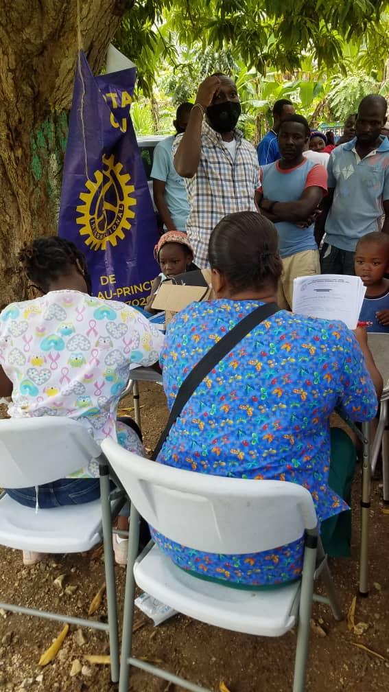 Séisme: le Rotary club de Port-au-Prince et la Faculté des infirmières de Léogâne au chevet des victimes 
