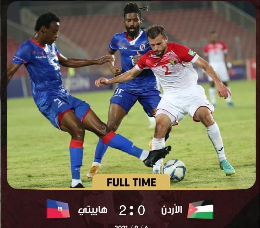 Haïti bat la Jordanie (2-0) et quitte la tête haute le Golfe Persique