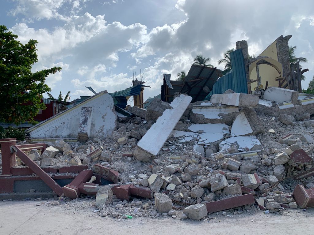 Baradères, 22 jours après le séisme