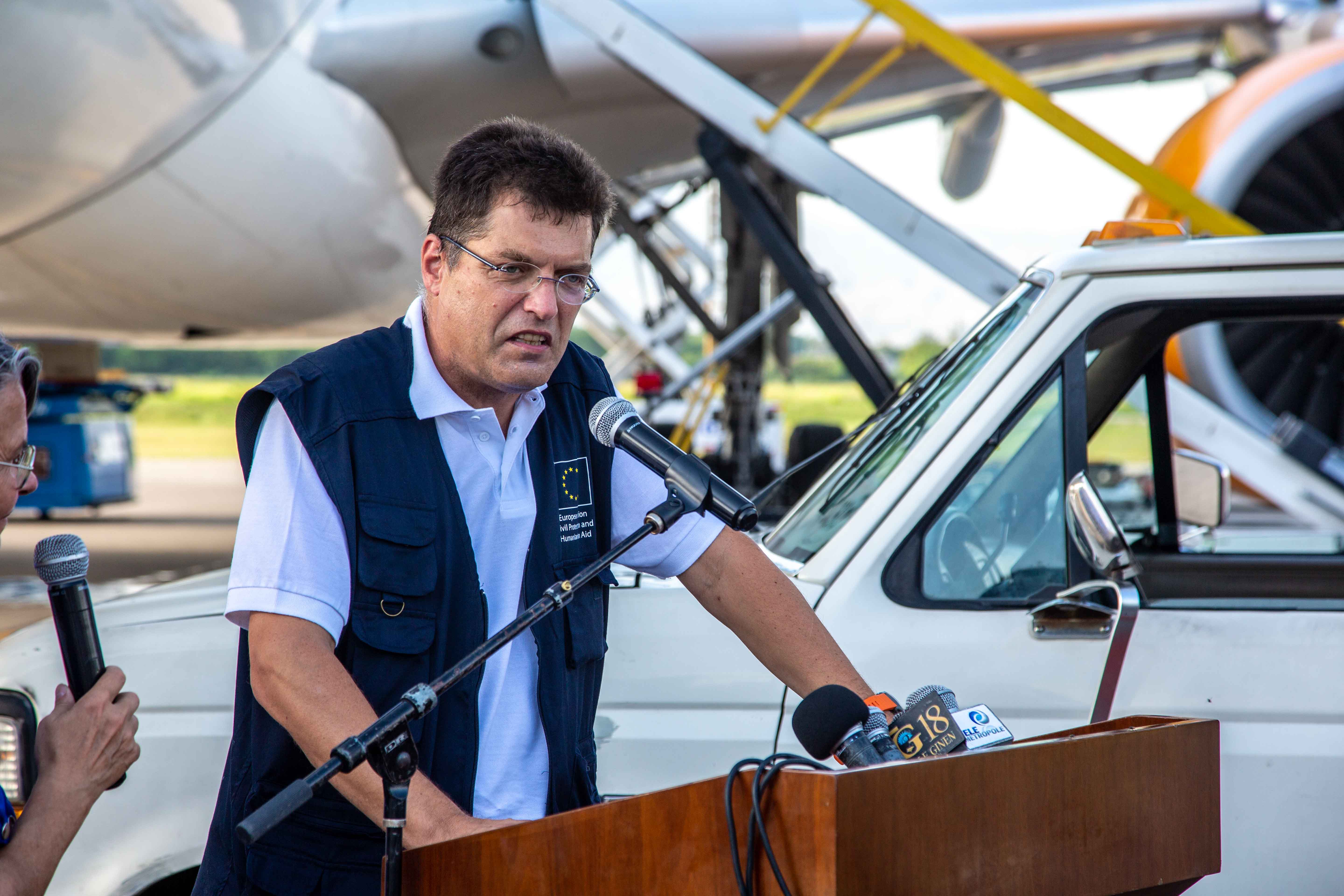Séisme: Janez Lenarcic réaffirme l’engagement de l’Union européenne envers Haïti