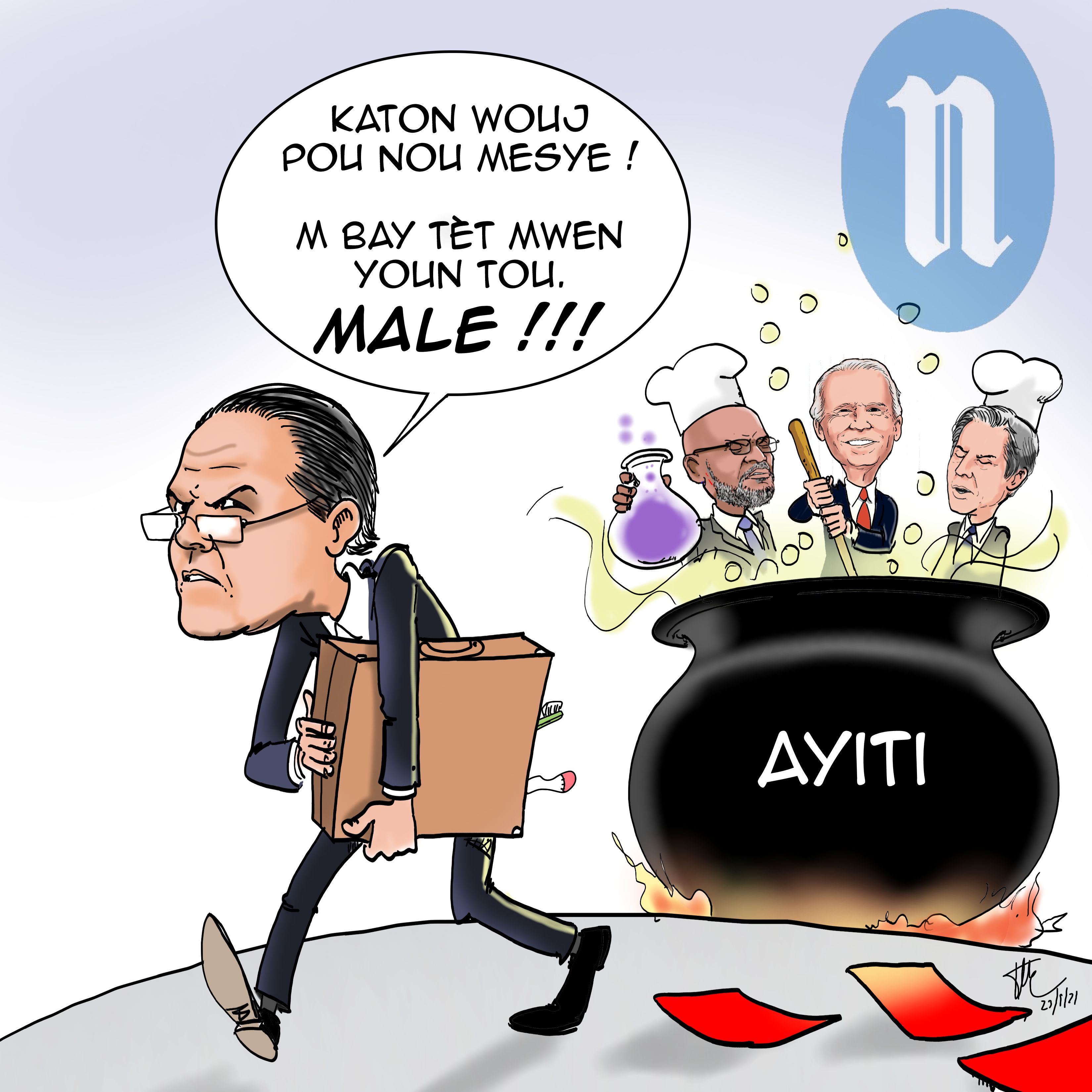 En désaccord avec la politique de Washington envers Haïti, l'envoyé spécial Daniel Foote démissionne