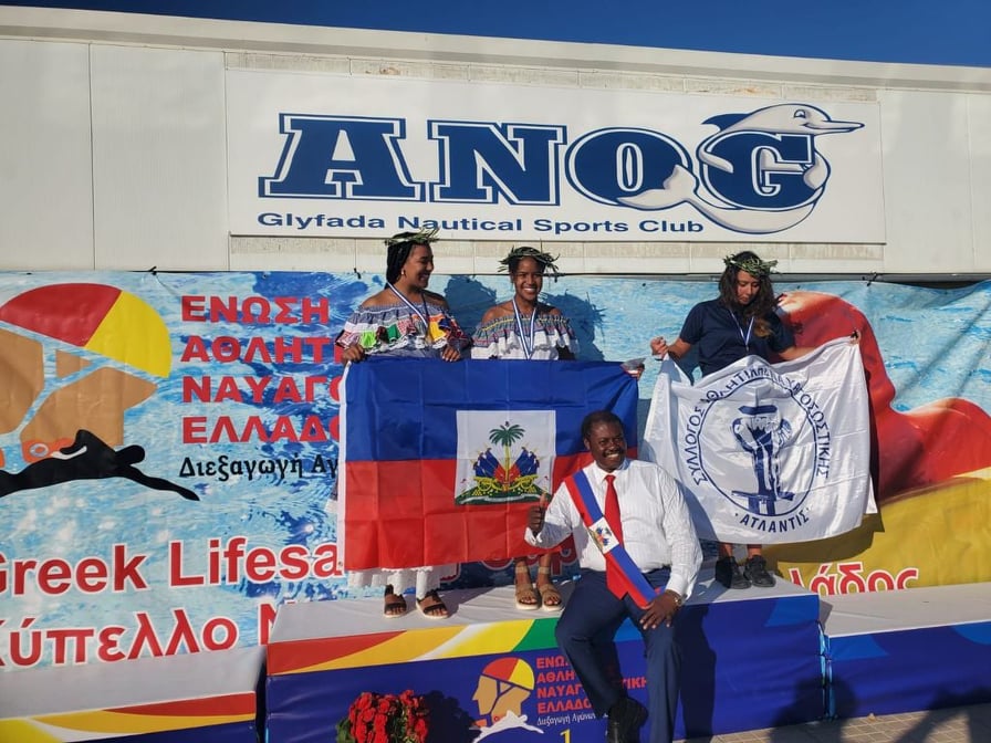 Bonne performance de nos nageurs et nageuses en Grèce