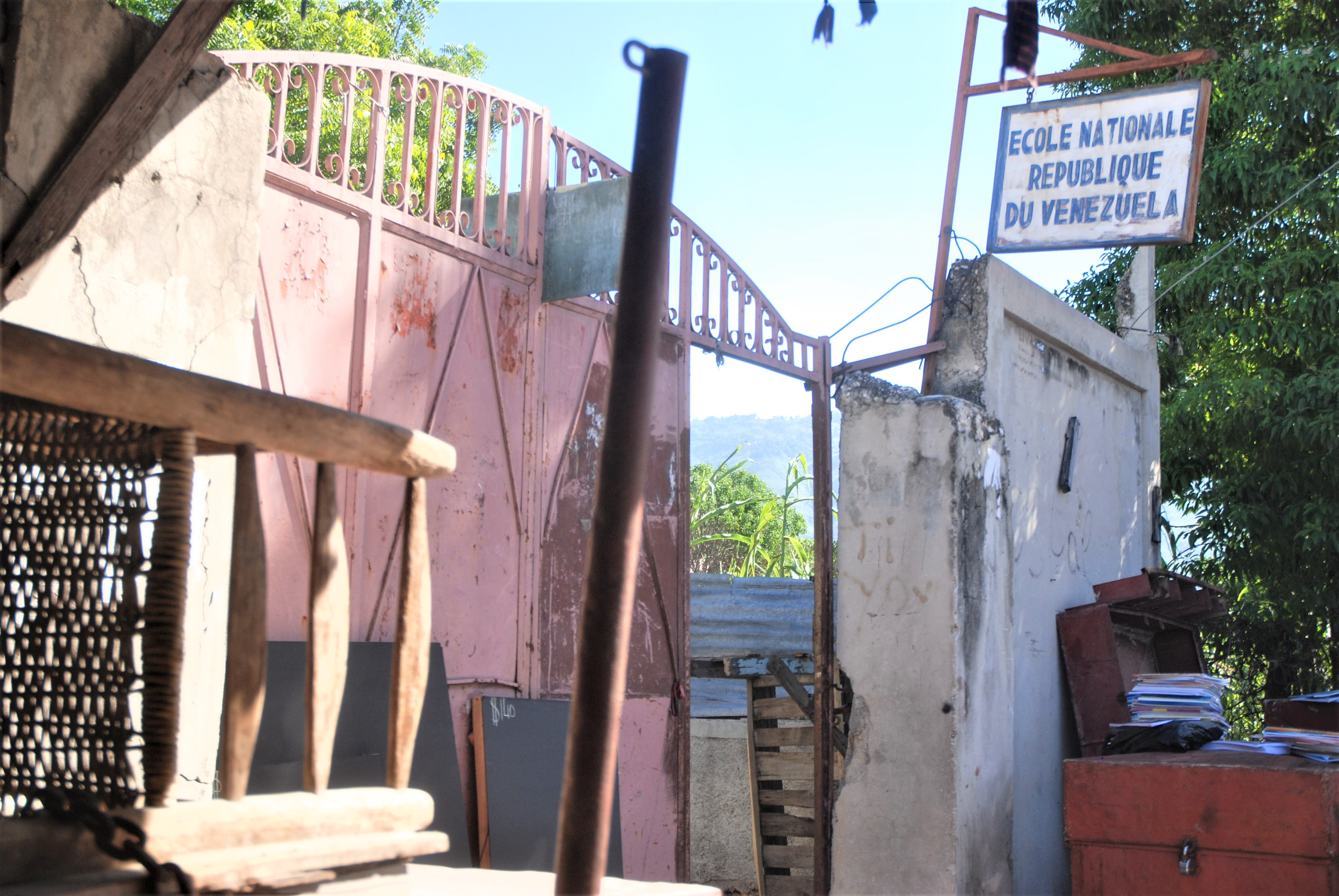 Deux écoles nationales fonctionnent au gré des hommes armés au bas de la ville