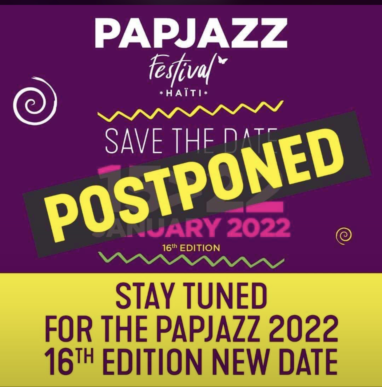 Festival PapJazz : La 16e édition reportée