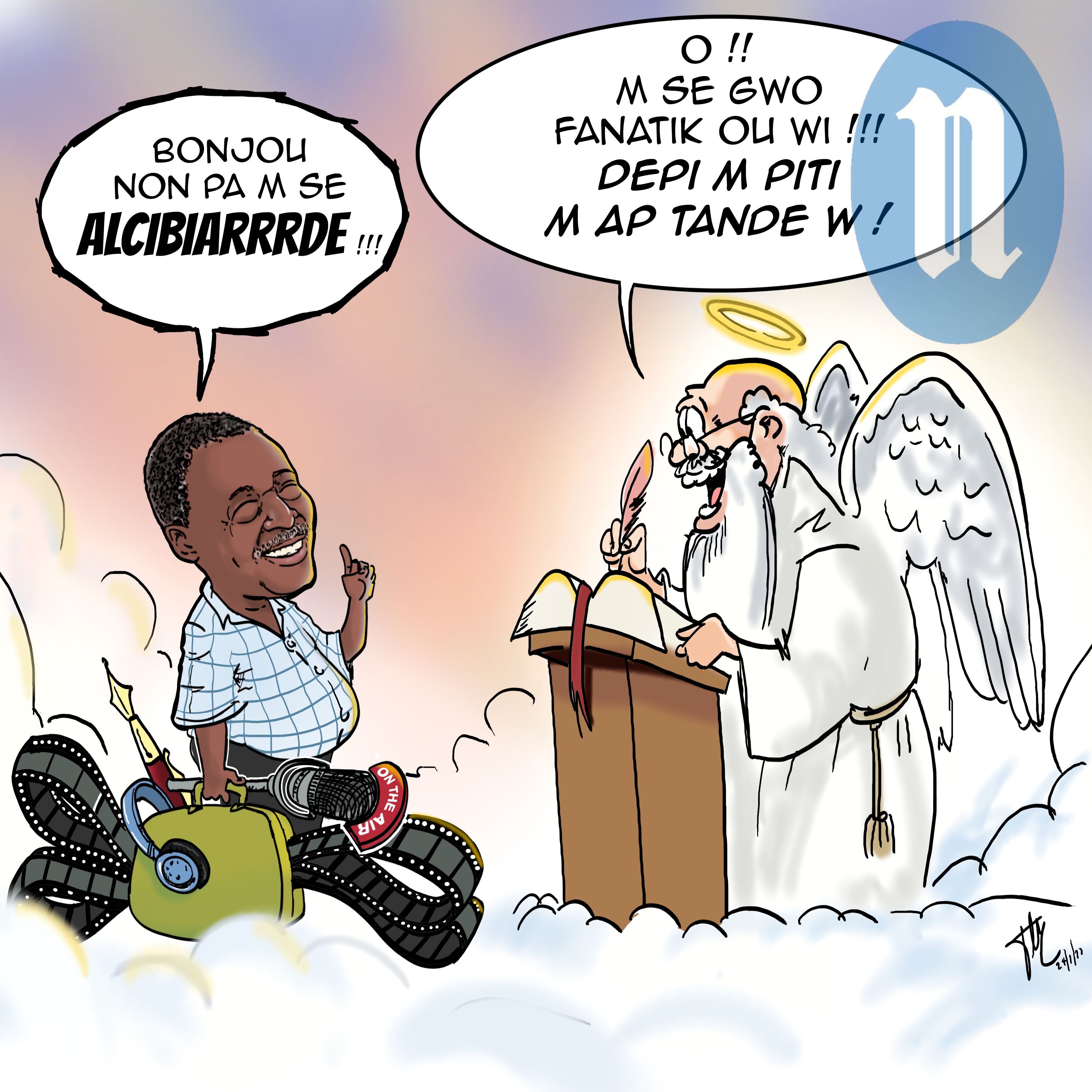 Alcibiade faisait rire les Haïtiens depuis 1967