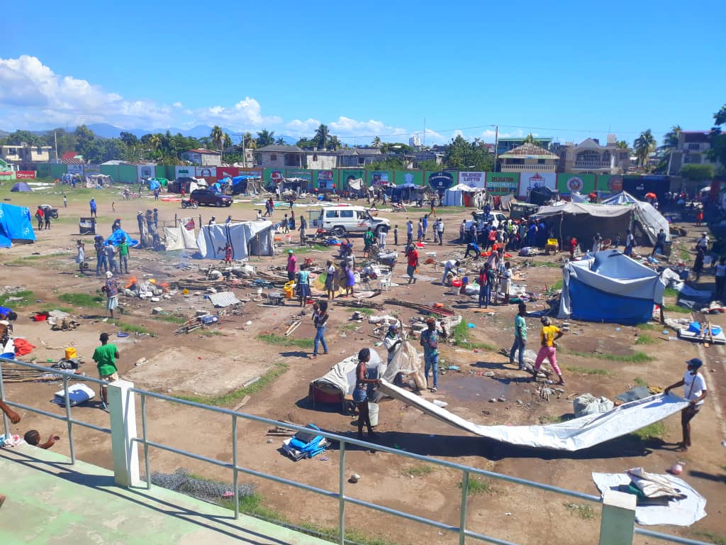 Plus de 5 mois après le séisme du 14 août, les sinistrés de Land des Gabions rentrent chez eux 