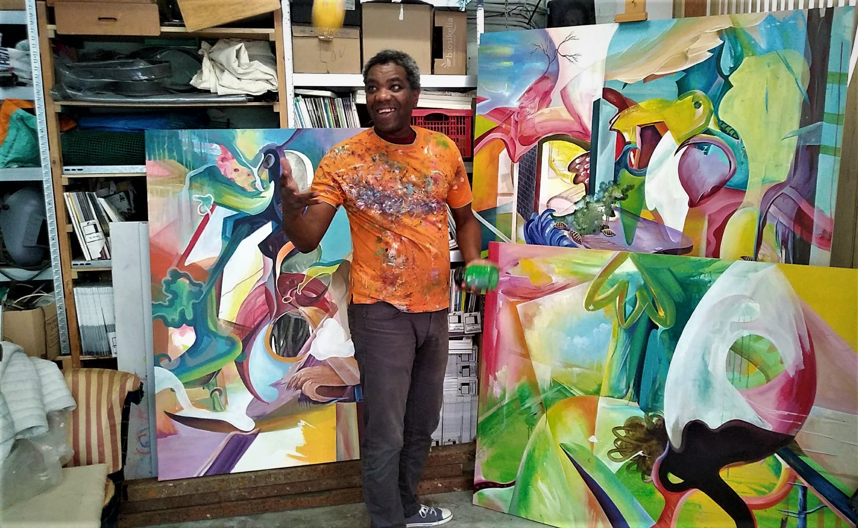 Kevens Prévaris emmène la peinture haïtienne en Belgique