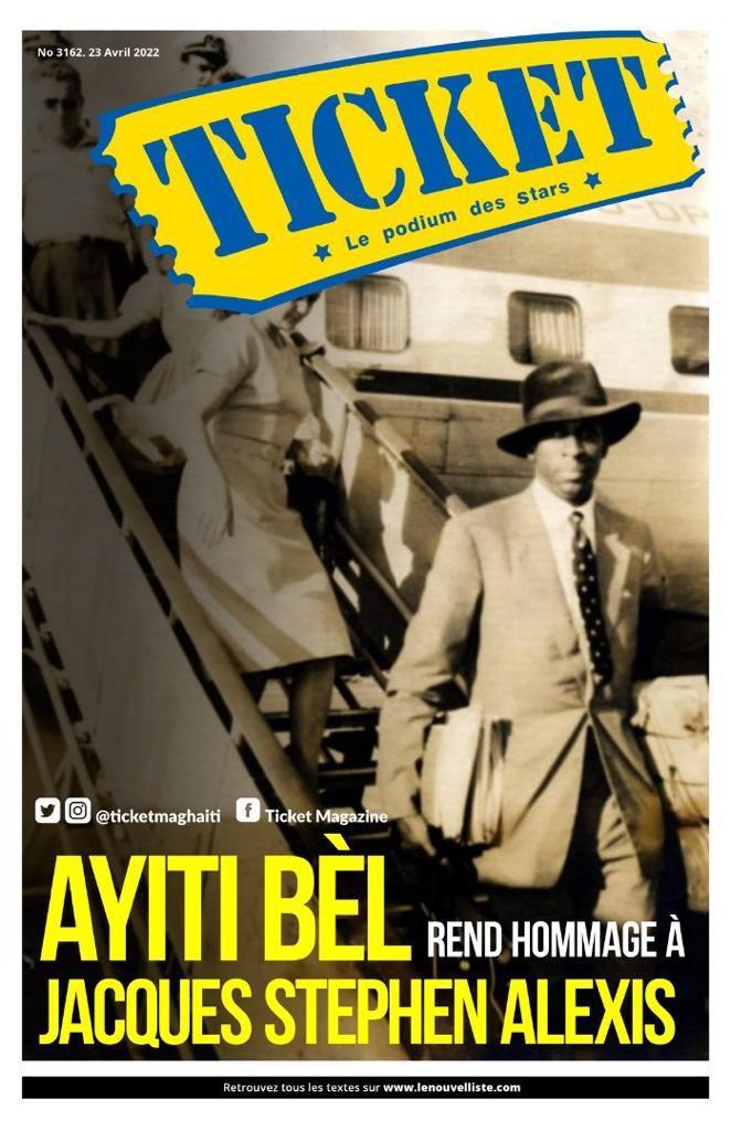 Ticket rend hommage à Jacques Stephen Alexis avec Ayiti Bèl