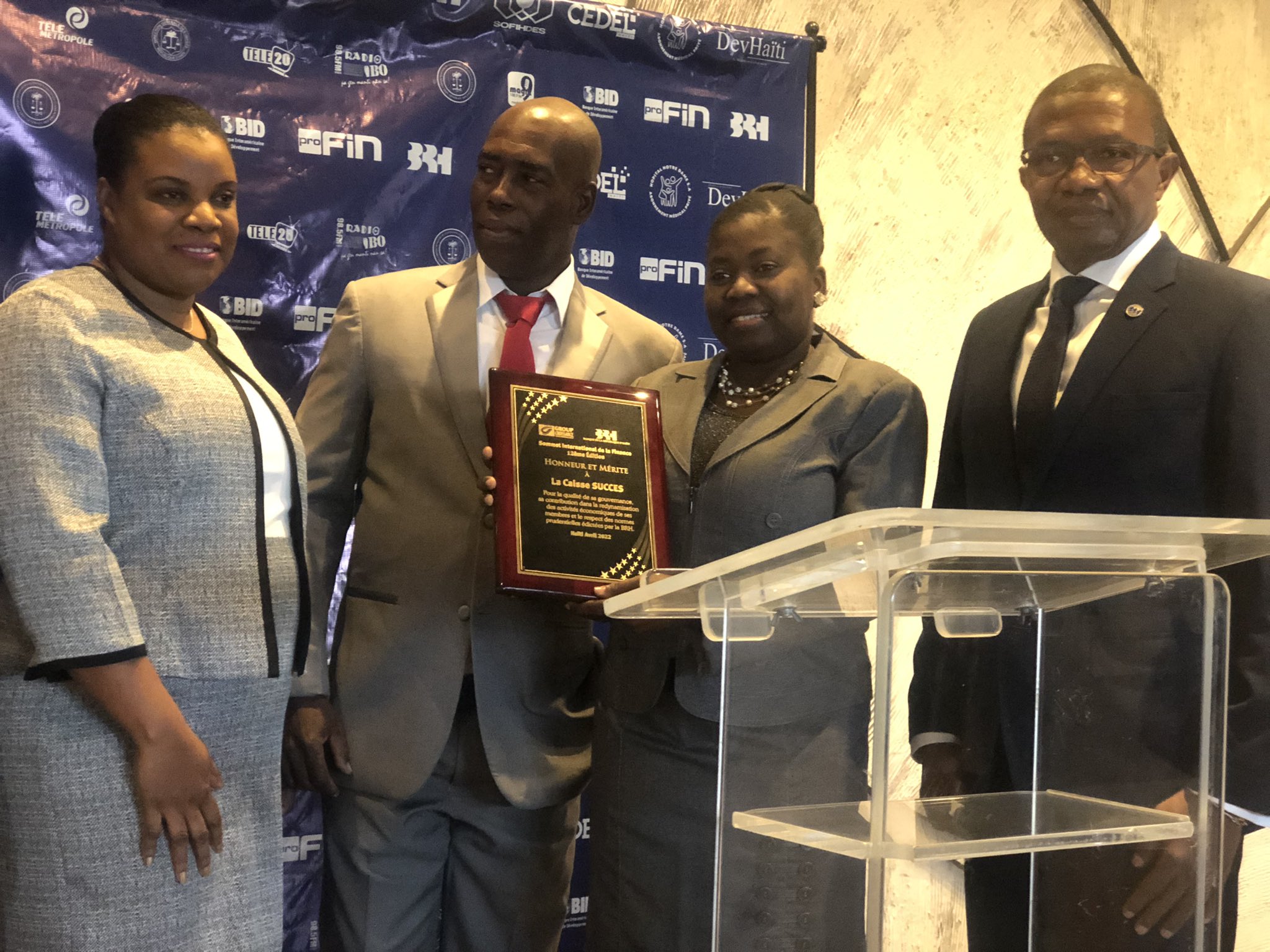 SUCCES, une caisse populaire de Jacmel distinguée au sommet international de la finance